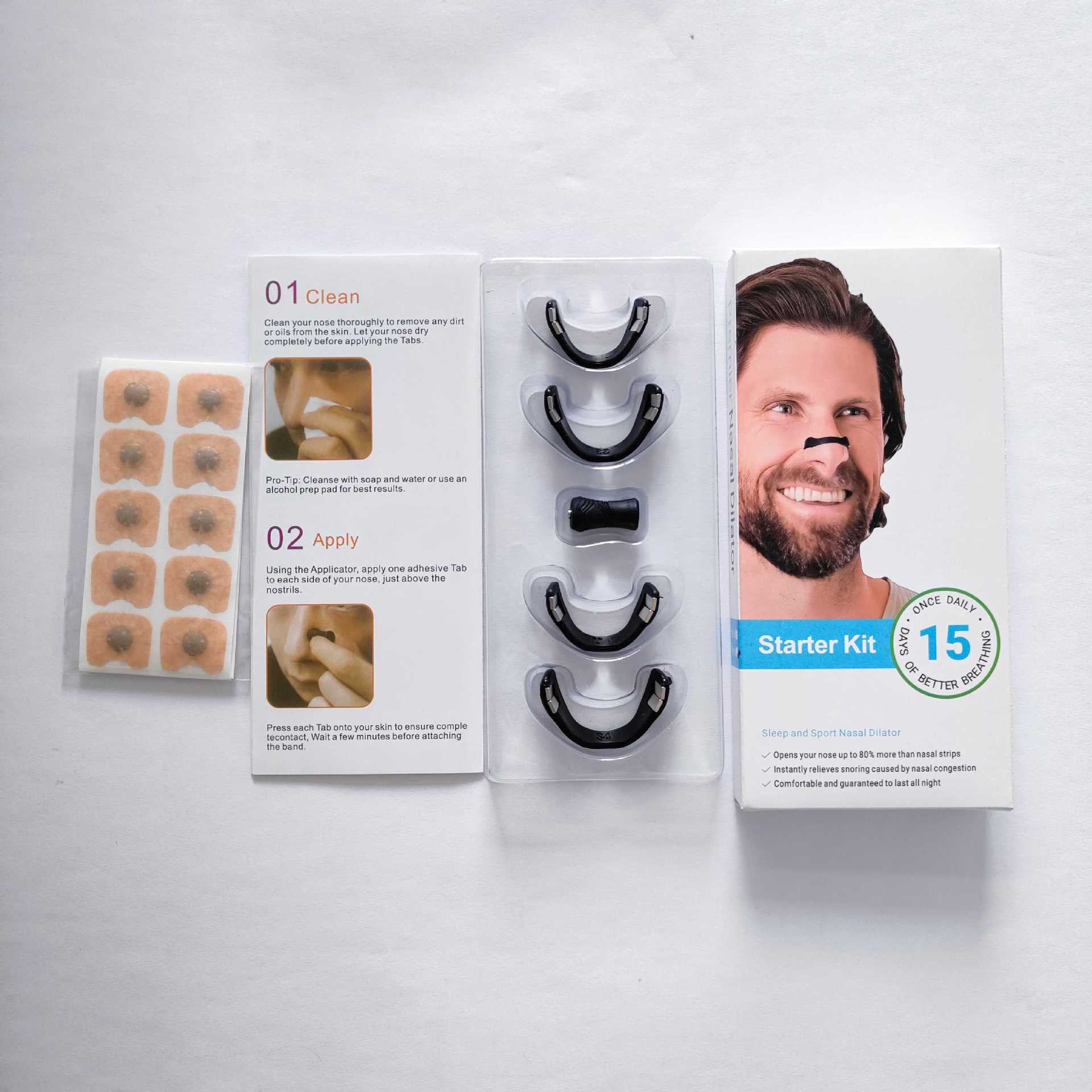 Breathing Nasal Strip Starter Kit